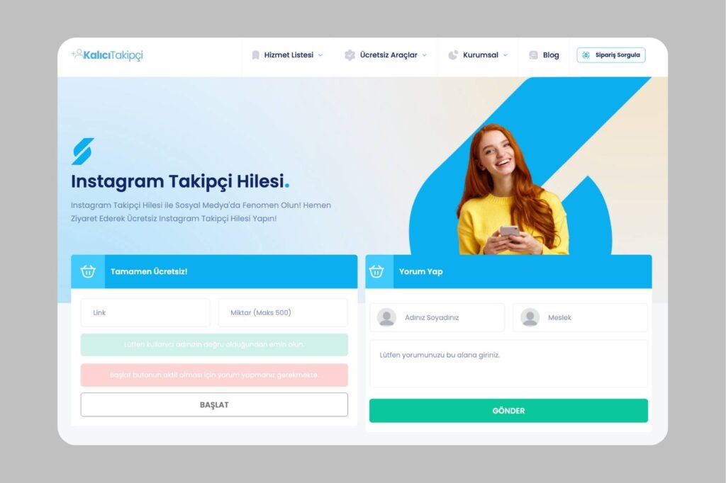Kalıcı Takipçi Ücretsiz İnstagram Takipçi Hilesi
