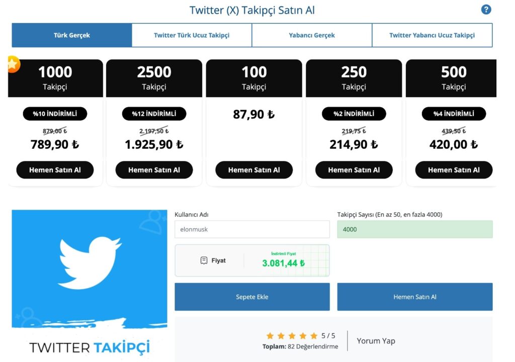 Fenomist – En Güvenilir Twitter Takipçi Hizmeti