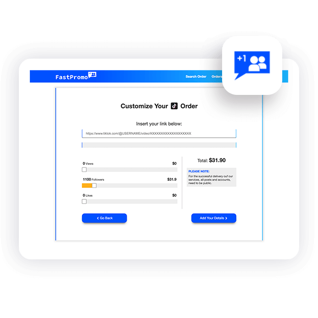 FastPromo TikTok Followers