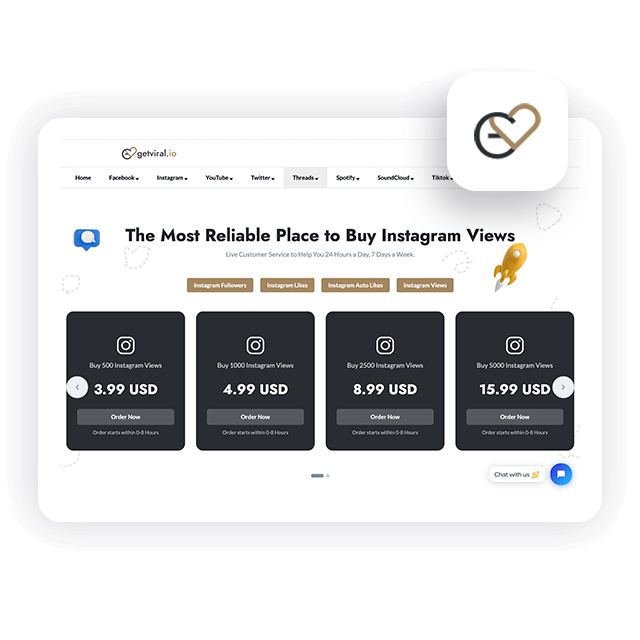 GetViral.io Instagram Views