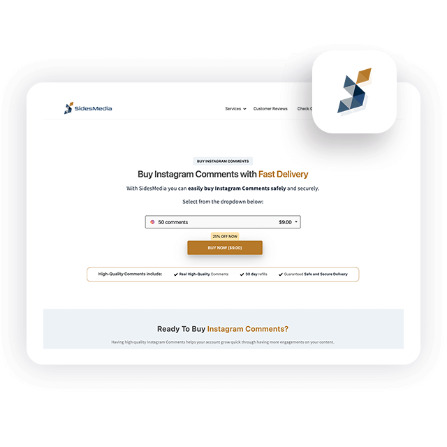 SidesMedia Instagram Comments