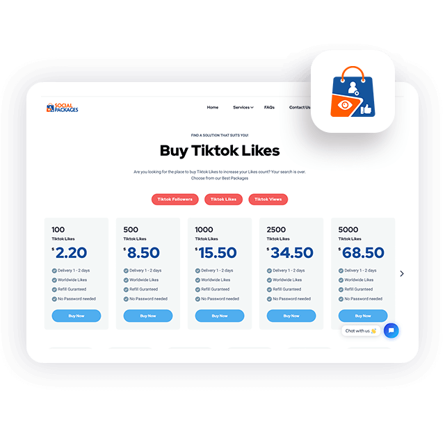 SocialPackages TikTok Likes