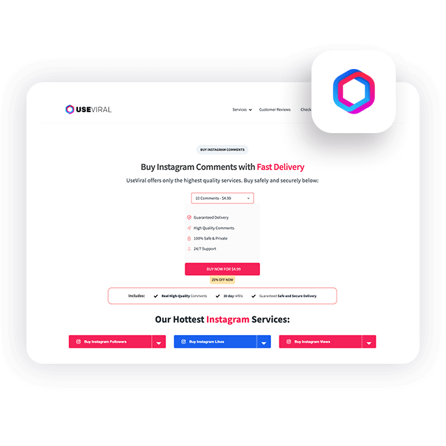 UseViral Instagram Comments