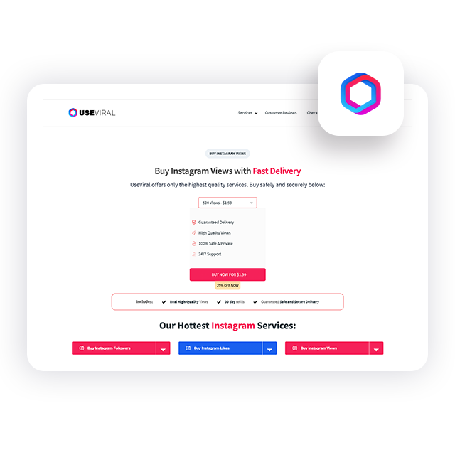 UseViral Instagram Views