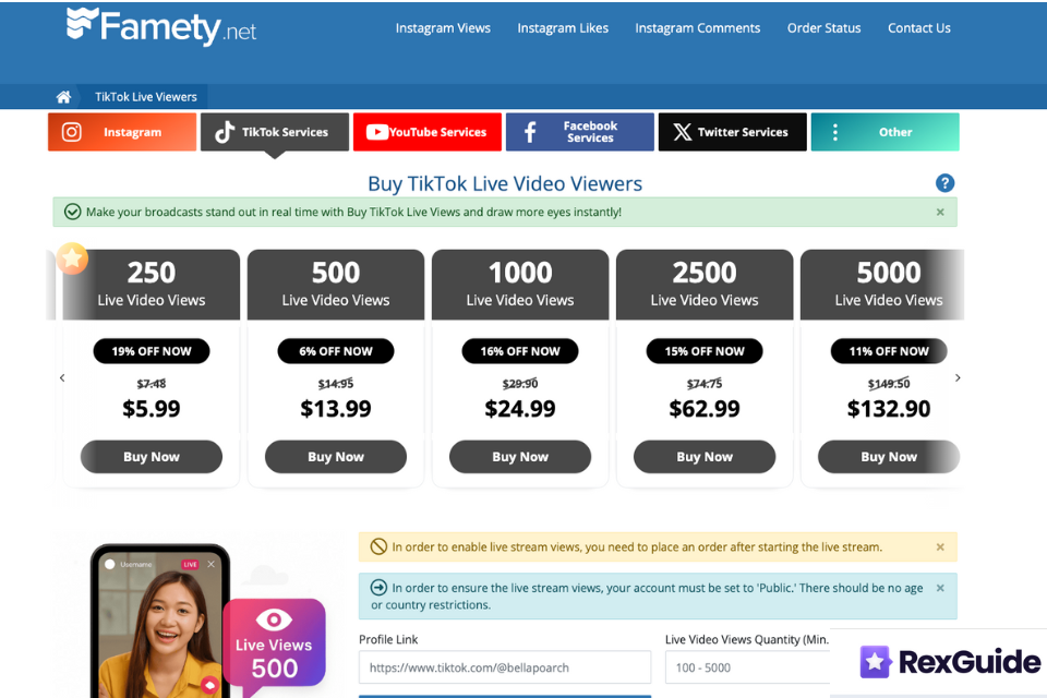 The Best 9 Sites to Buy TikTok Live Views