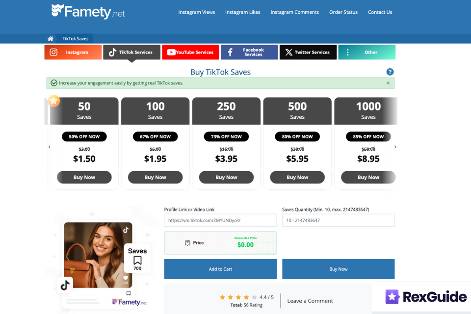 8 Best Sites to Buy TikTok Saves in 2025